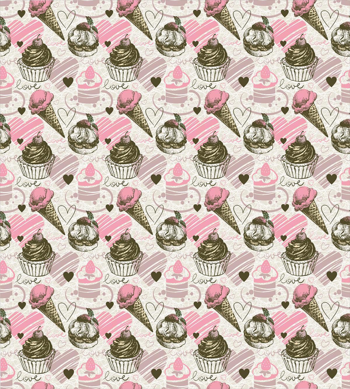 Grunge Cupcakes — Pattern