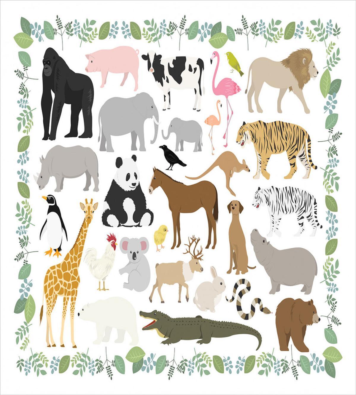 Assorted Forest Creatures — Pattern