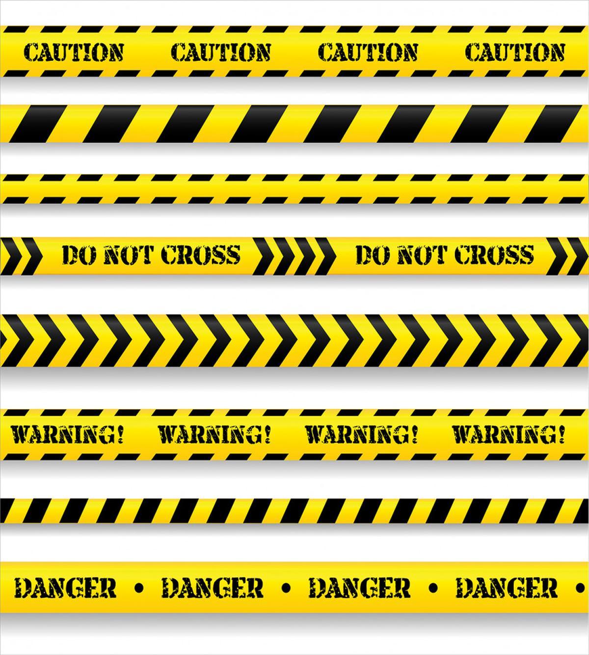 Caution Tapes Pattern — Pattern