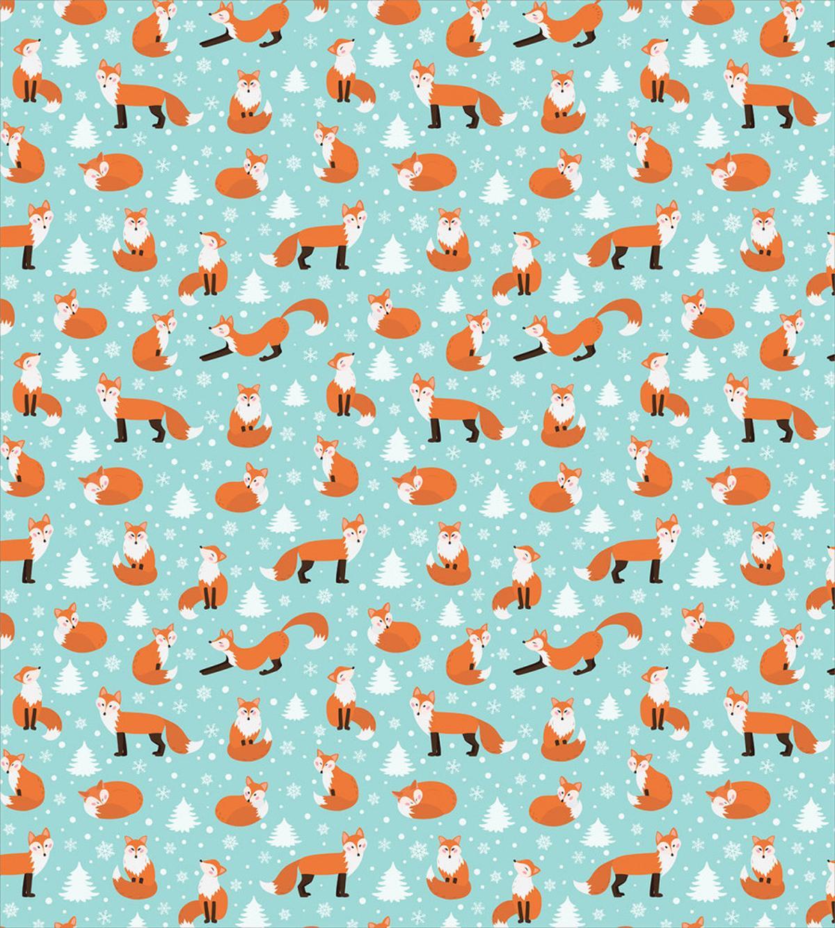 Wild Animal in Winter — Pattern
