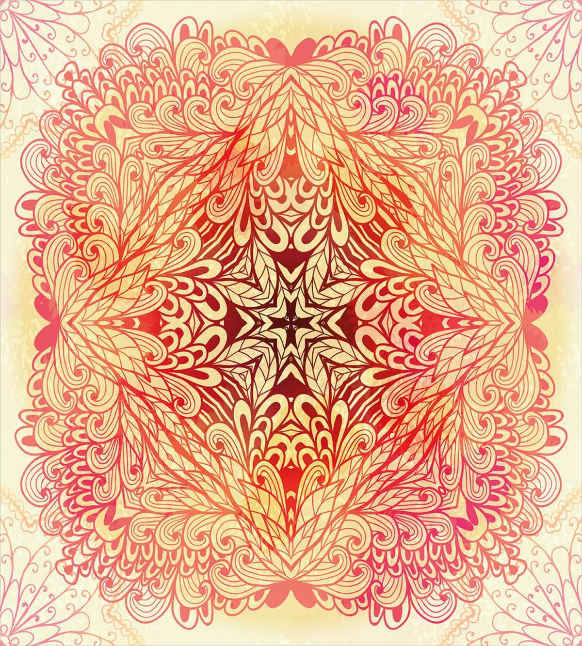 Doodle Flower Swirl — Pattern