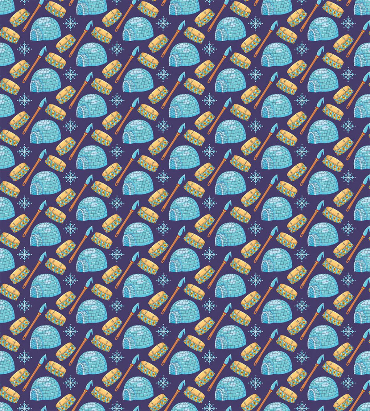 Igloos Eskimosic — Pattern