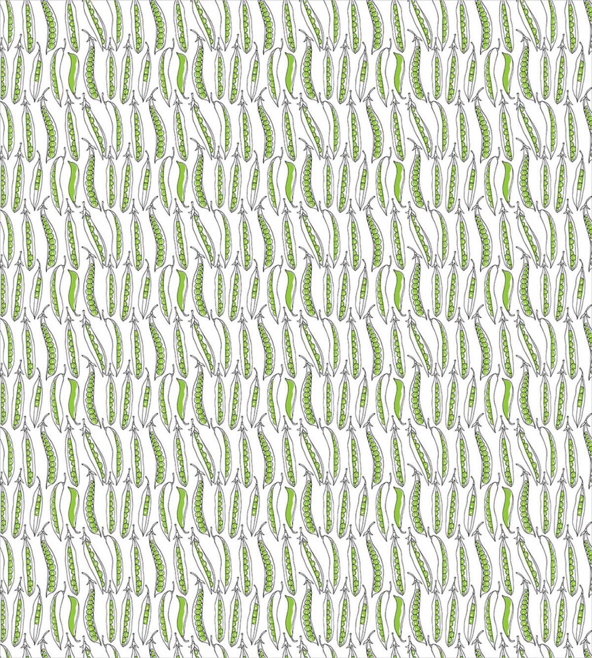 Green Peas Doodle Fresh — Pattern
