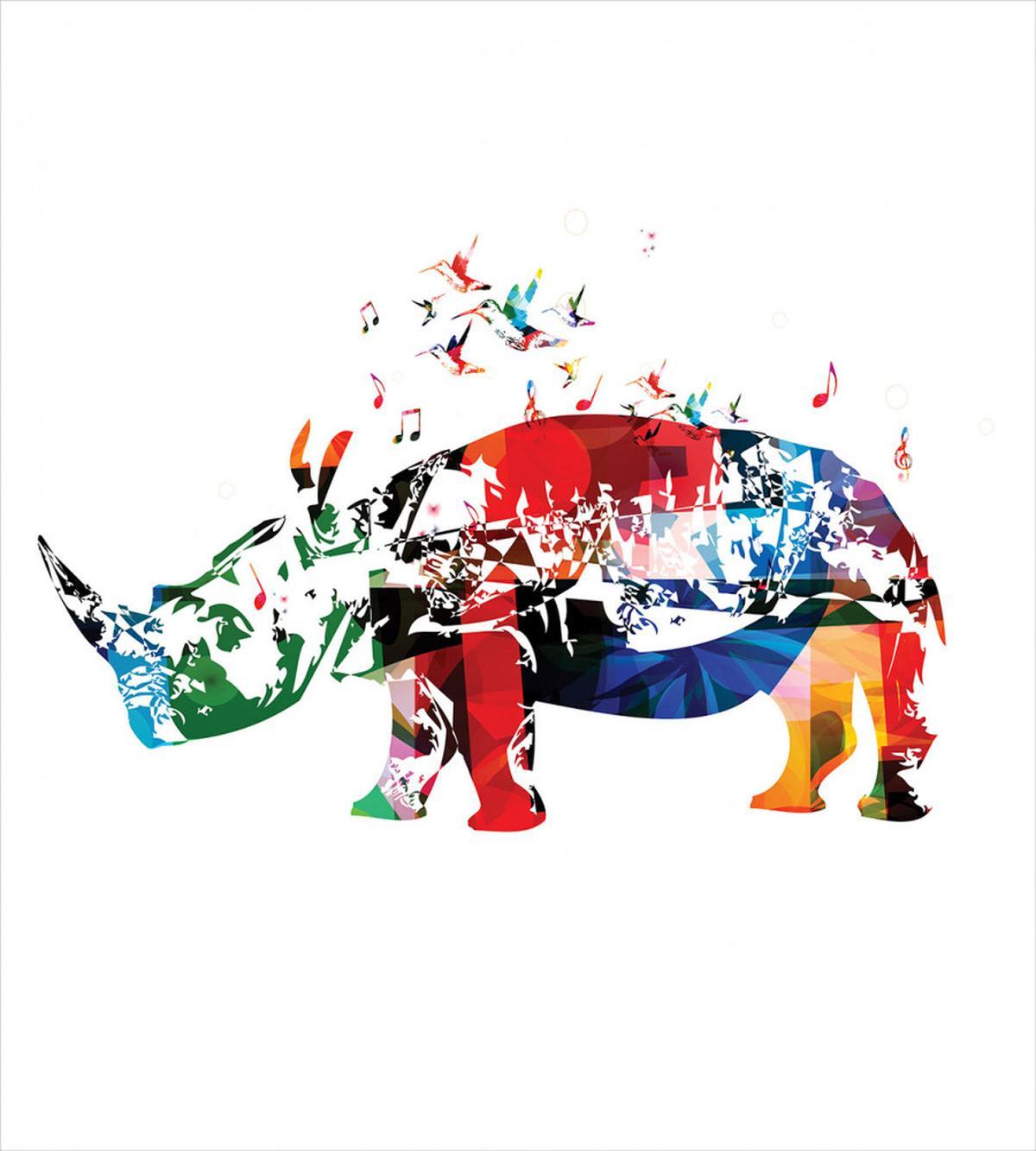 Musical Notes Animal — Pattern