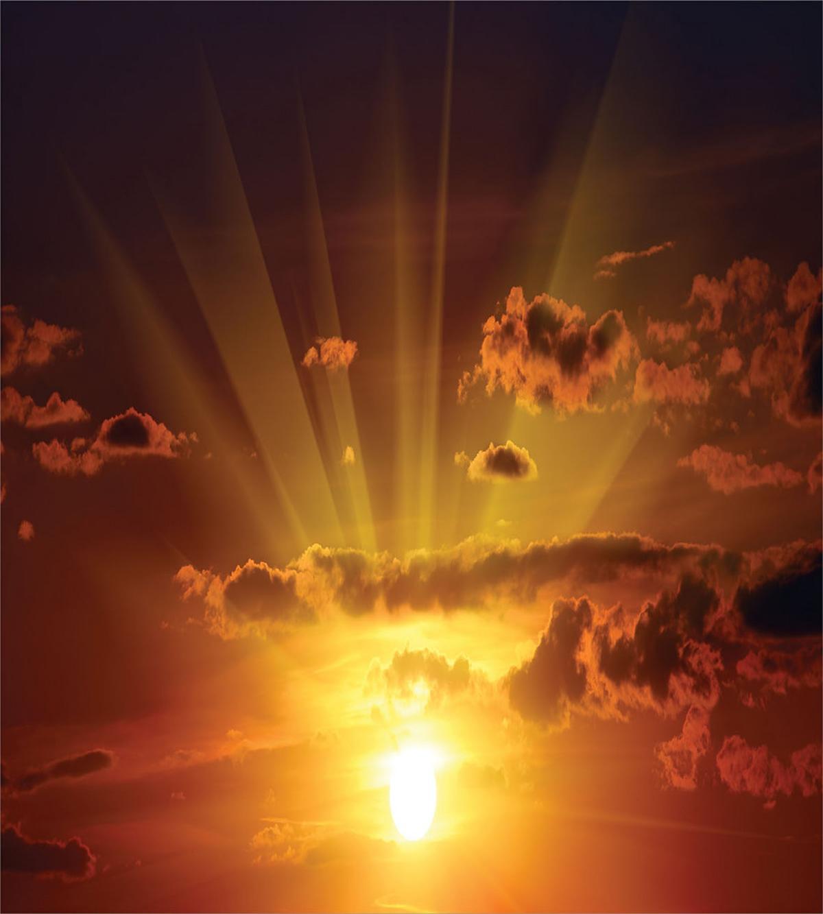 Burning Sunset — Pattern
