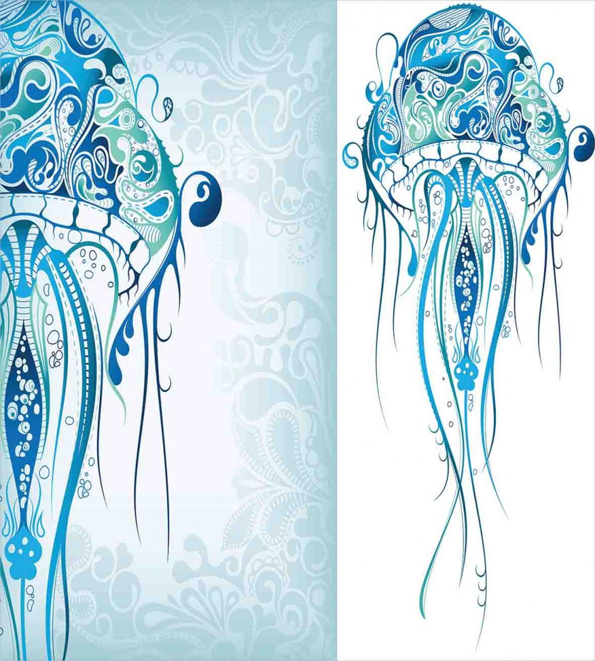 Ocean Jellyfish Paisley — Pattern
