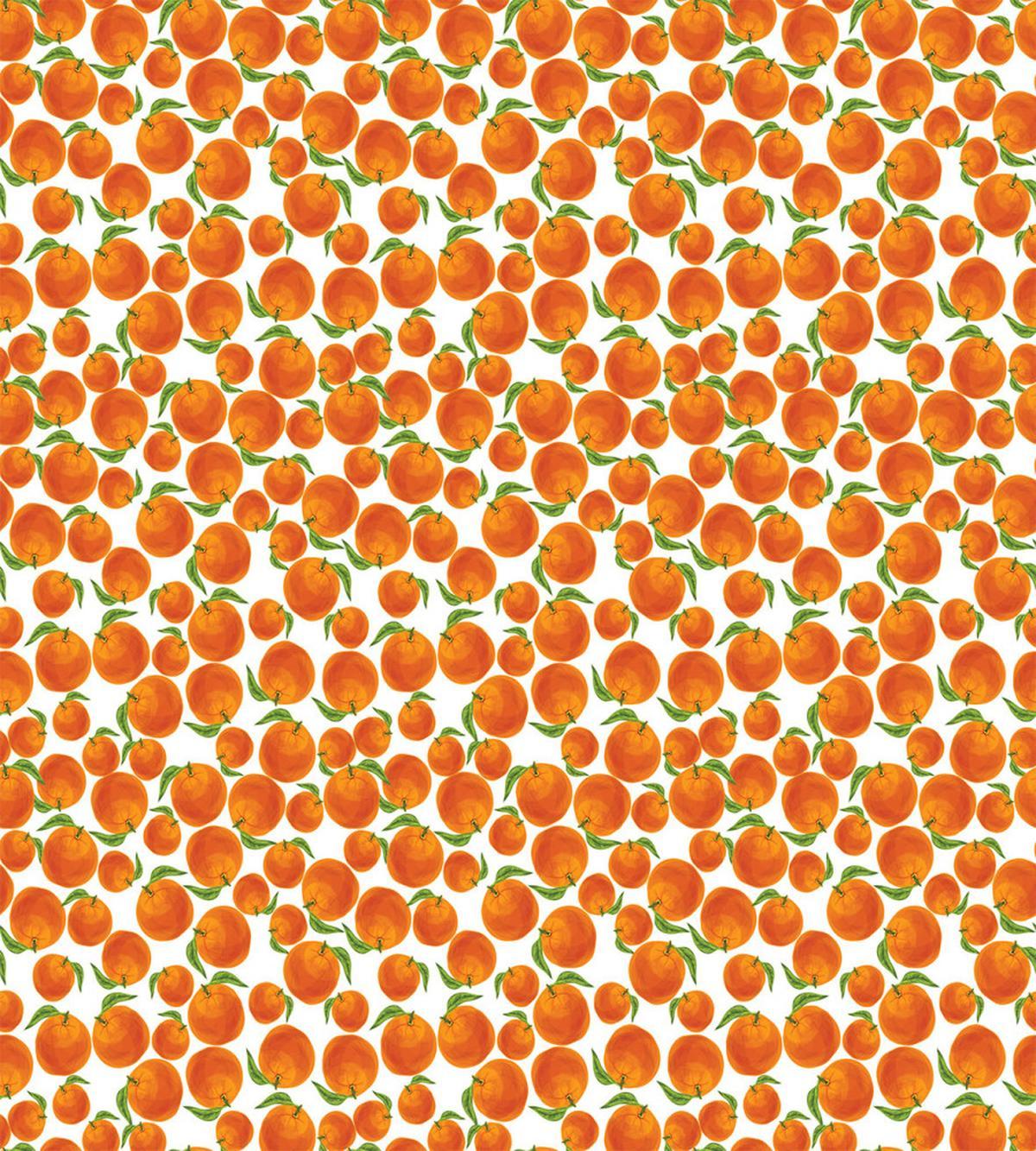 Organic Juicy Oranges — Pattern