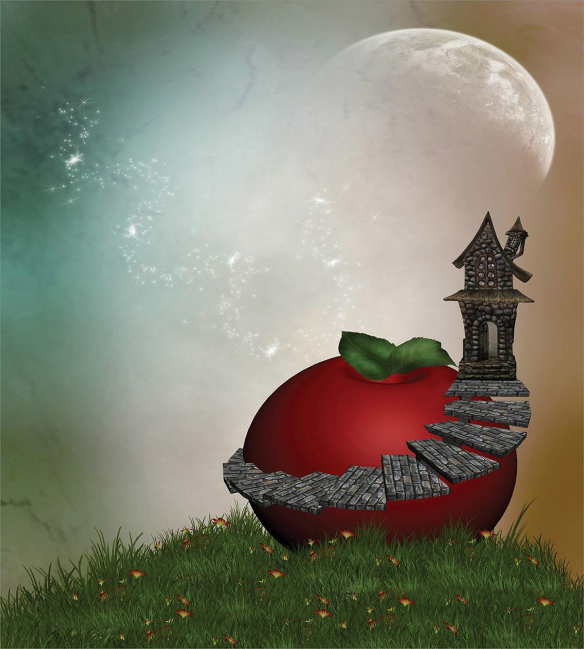 Magic Apple with House — Pattern