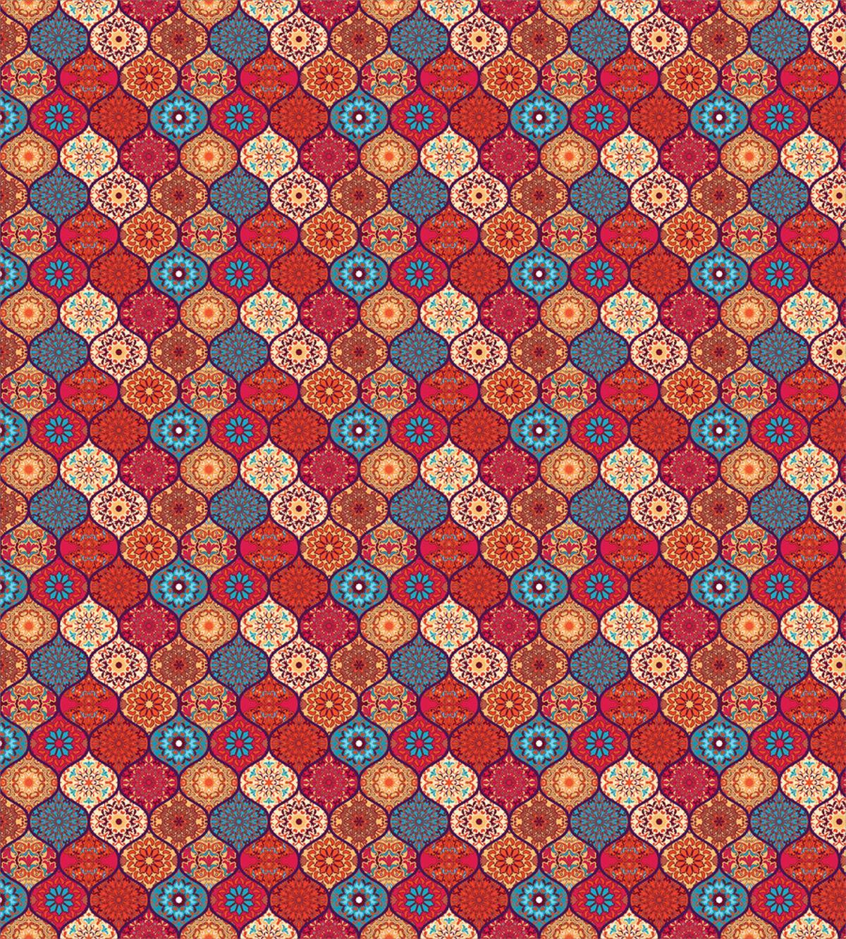 Oriental Wavy Natural — Pattern