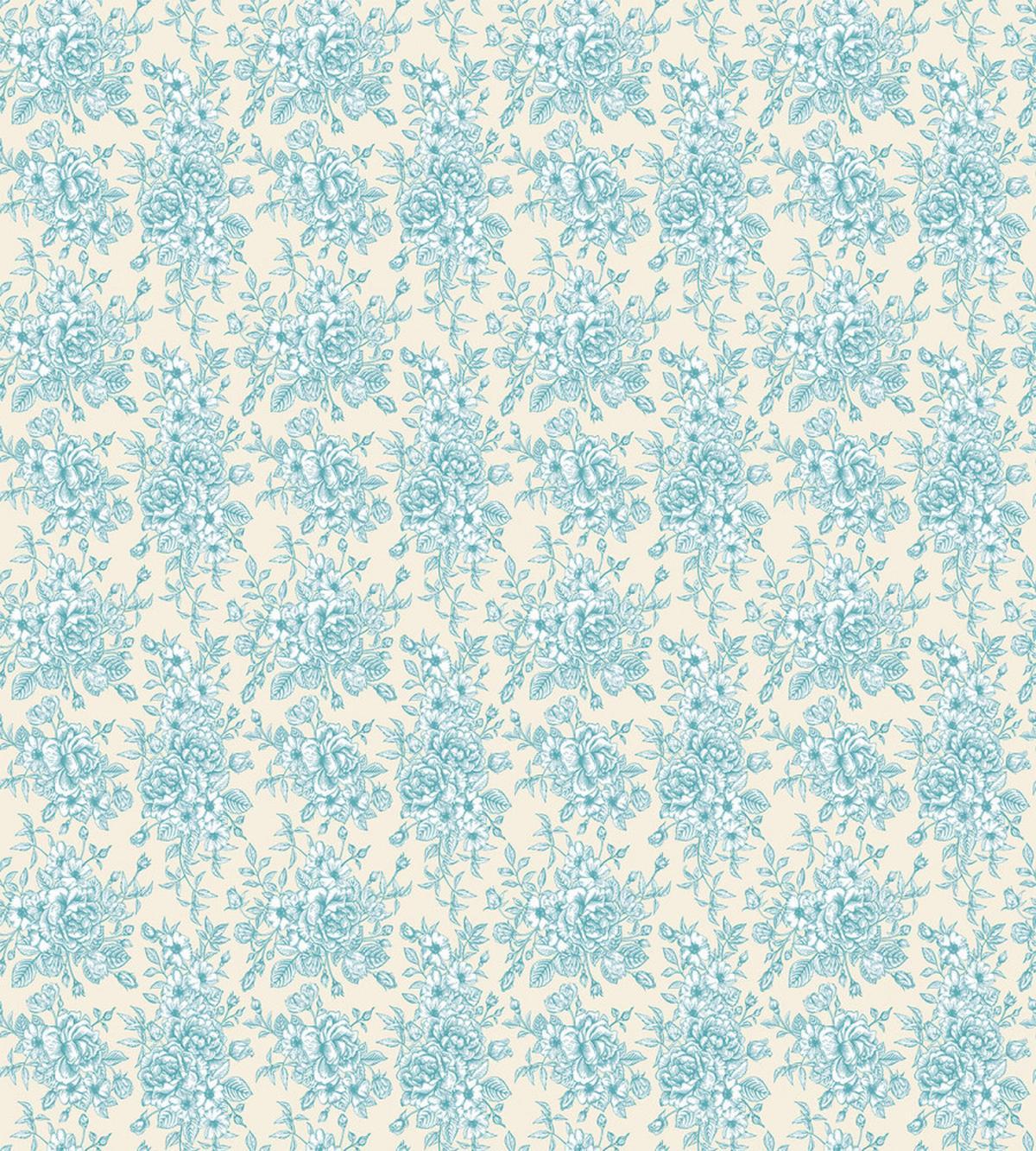 English Garden Rose Romance — Pattern