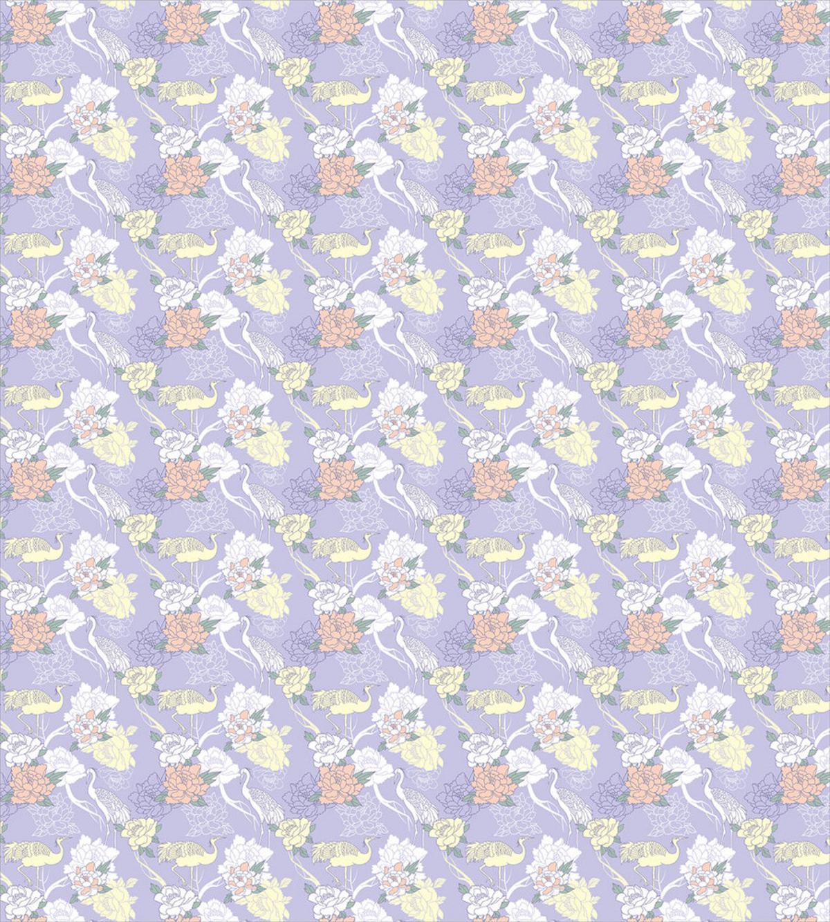 Lavender Background Oriental — Pattern