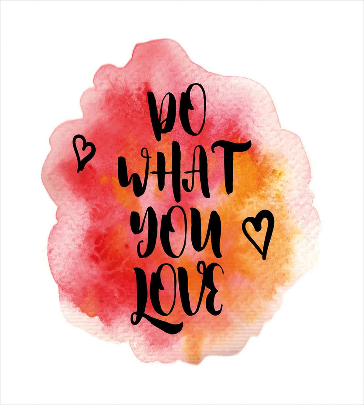 Hearts with Grunge Message — Pattern