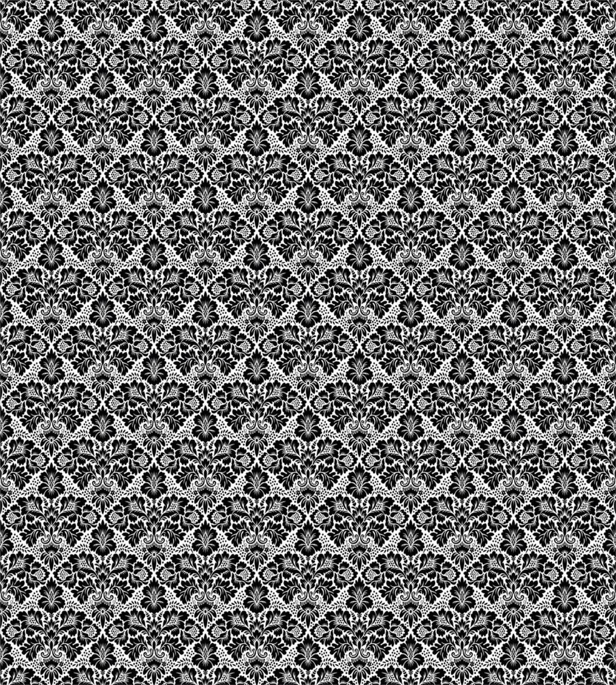 Antique Floral Swirls — Pattern