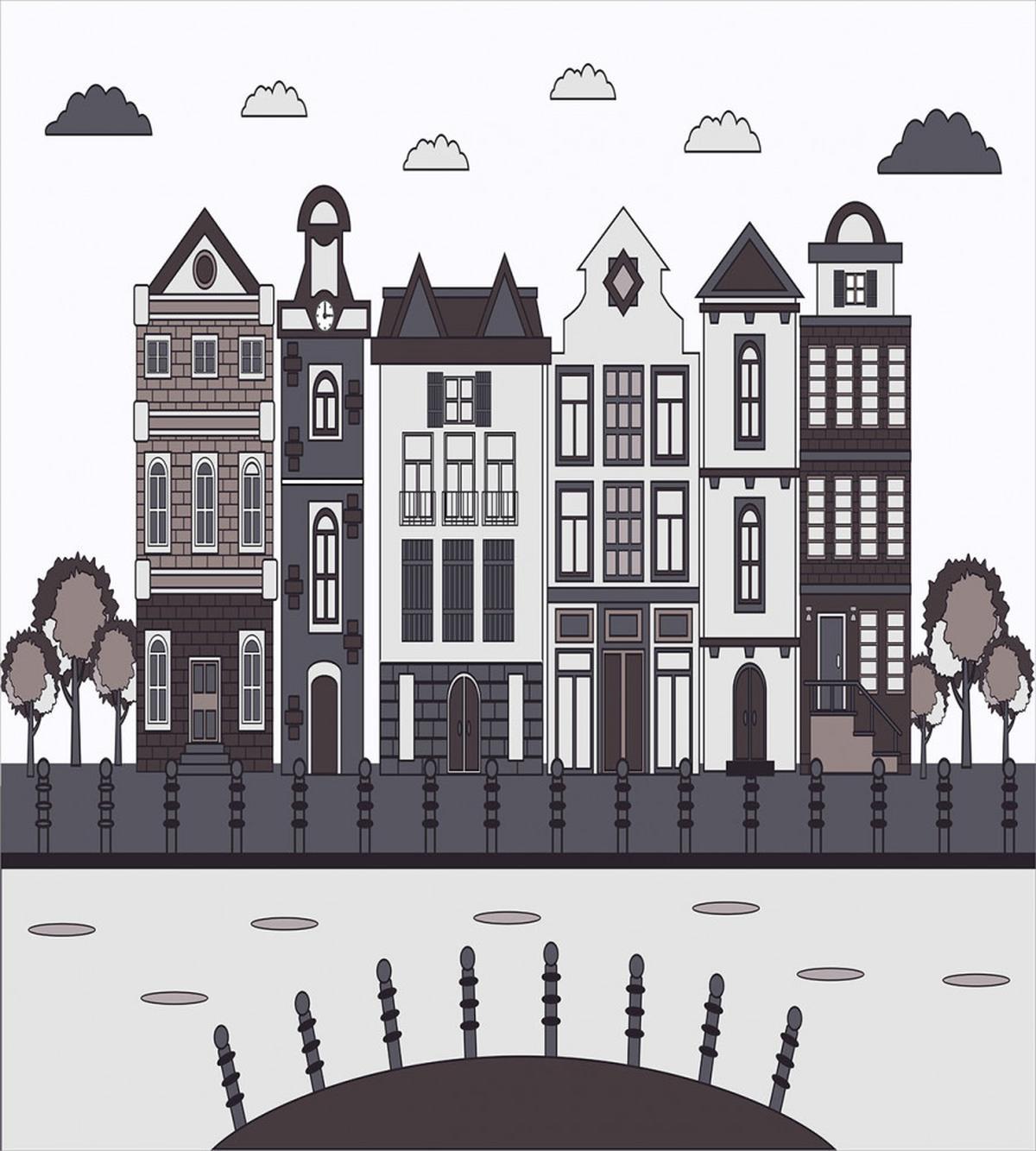 City Scenery — Pattern