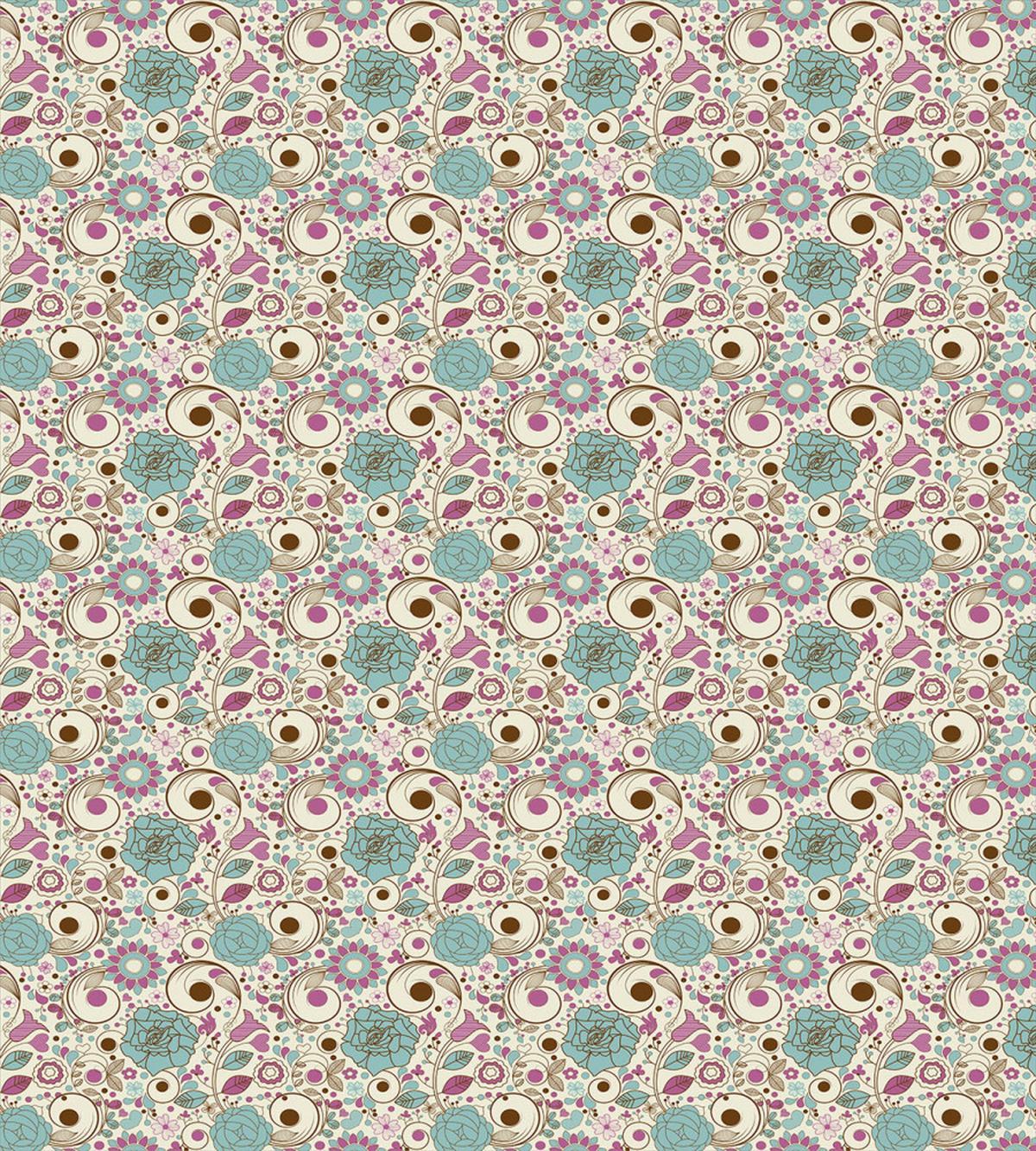 Doodle Floral Bloomed Rose — Pattern