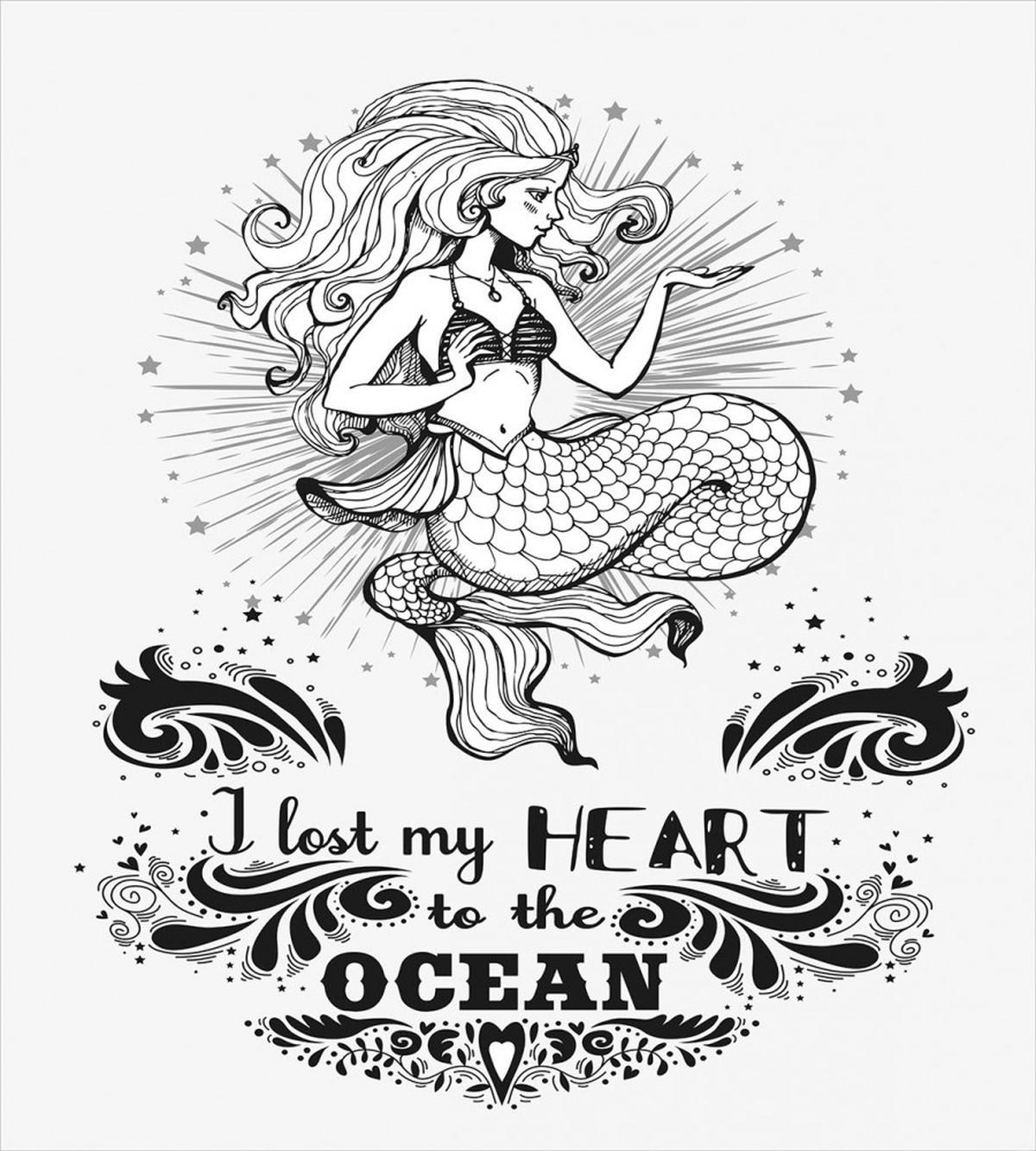 Aquatic Mermaid — Pattern