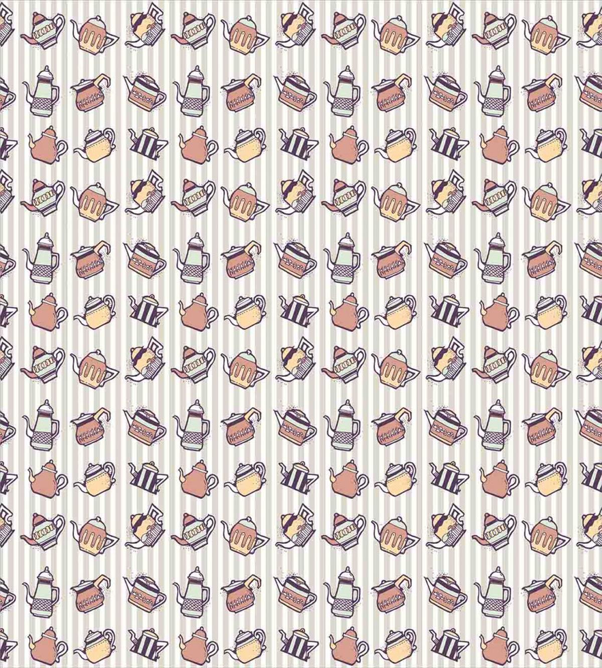 Different Pots Vertical Stripes — Pattern