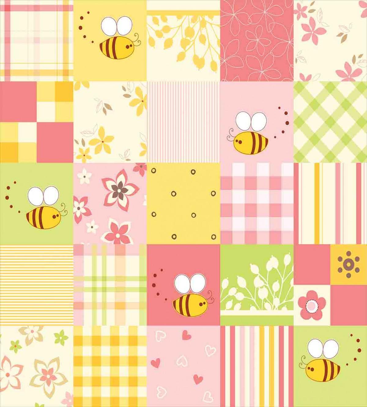 Floral and Geometric Tiles — Pattern