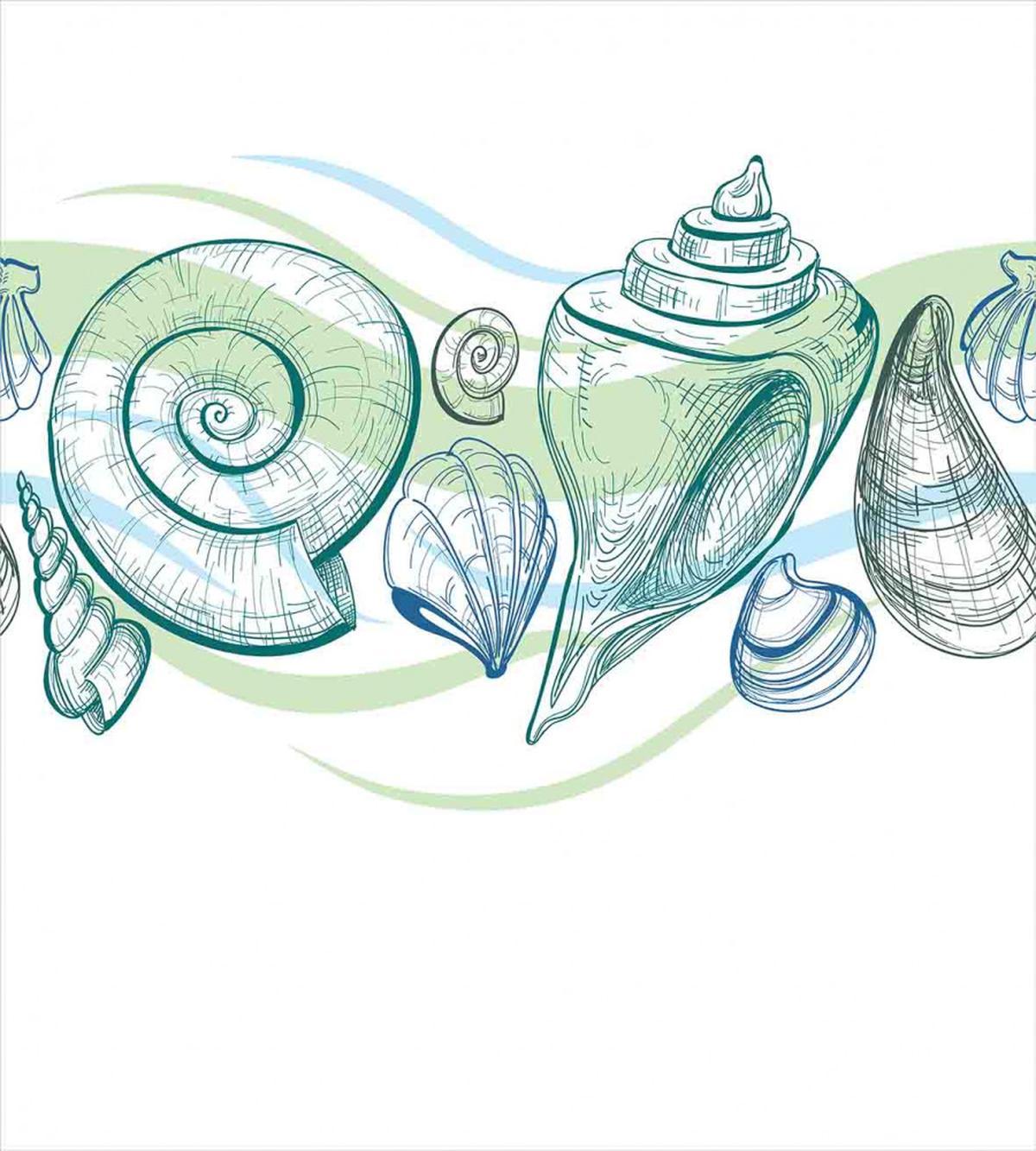 Pastel Color Sealife — Pattern
