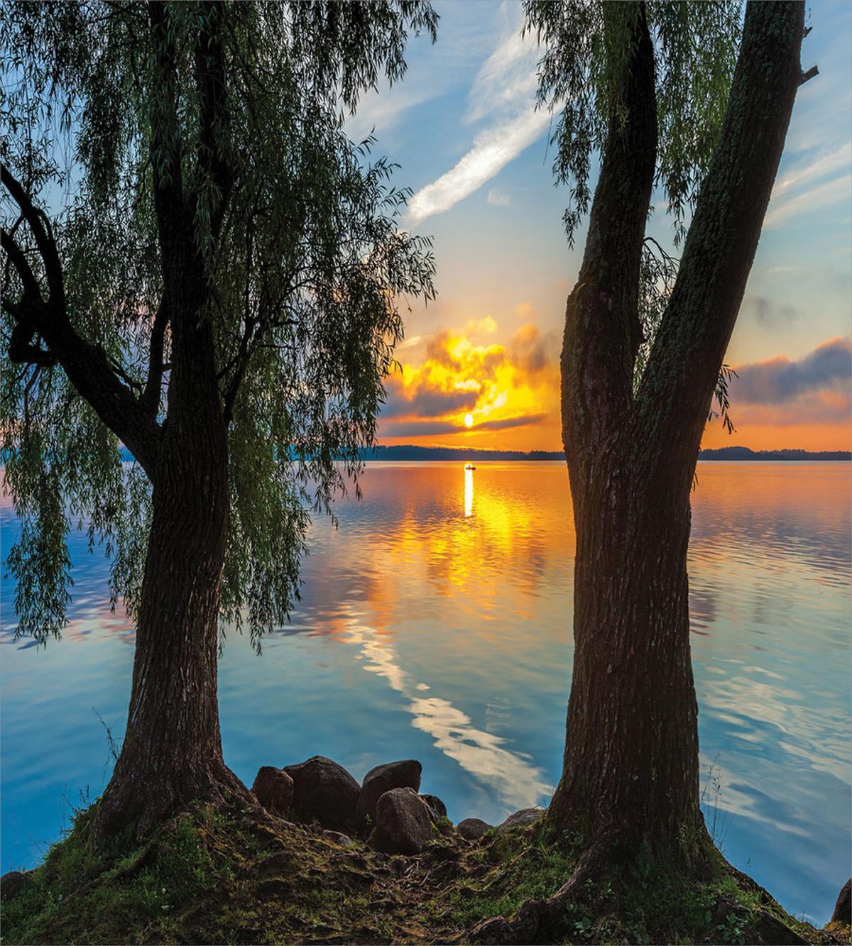 Sunrise over the Lake — Pattern