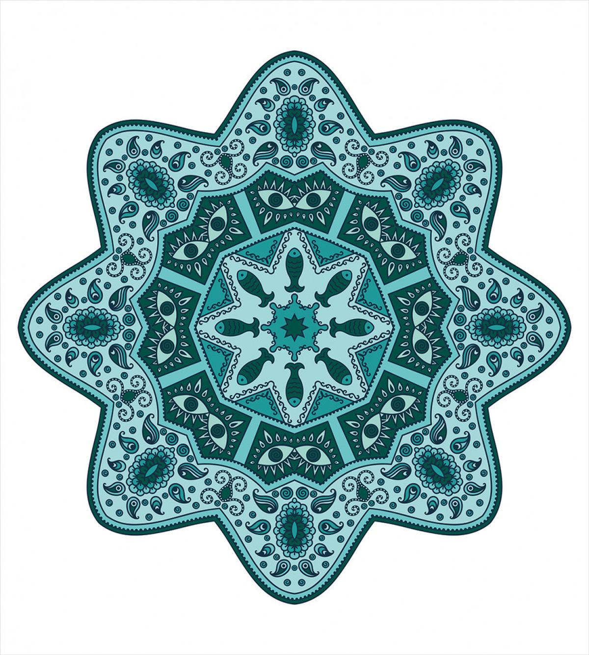 Eastern Chinese Mandala — Pattern