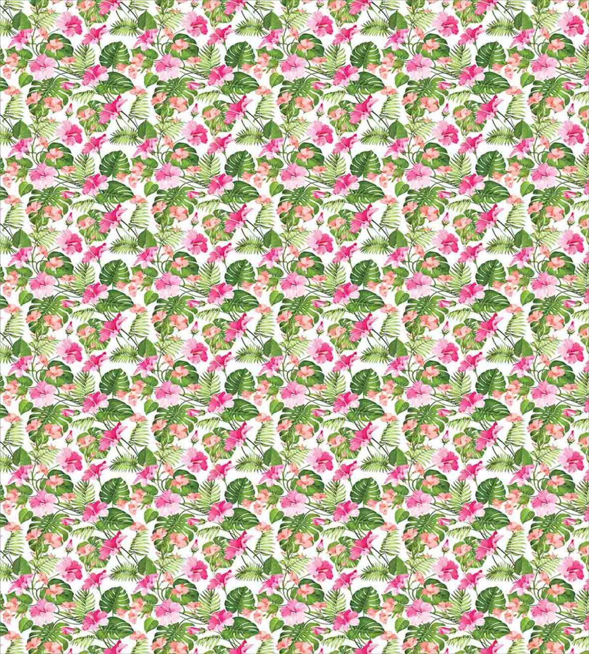 Lush Paradise Island Nature — Pattern
