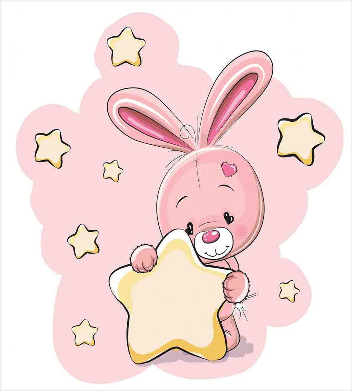 Rabbit Bunny with a Star — Pattern