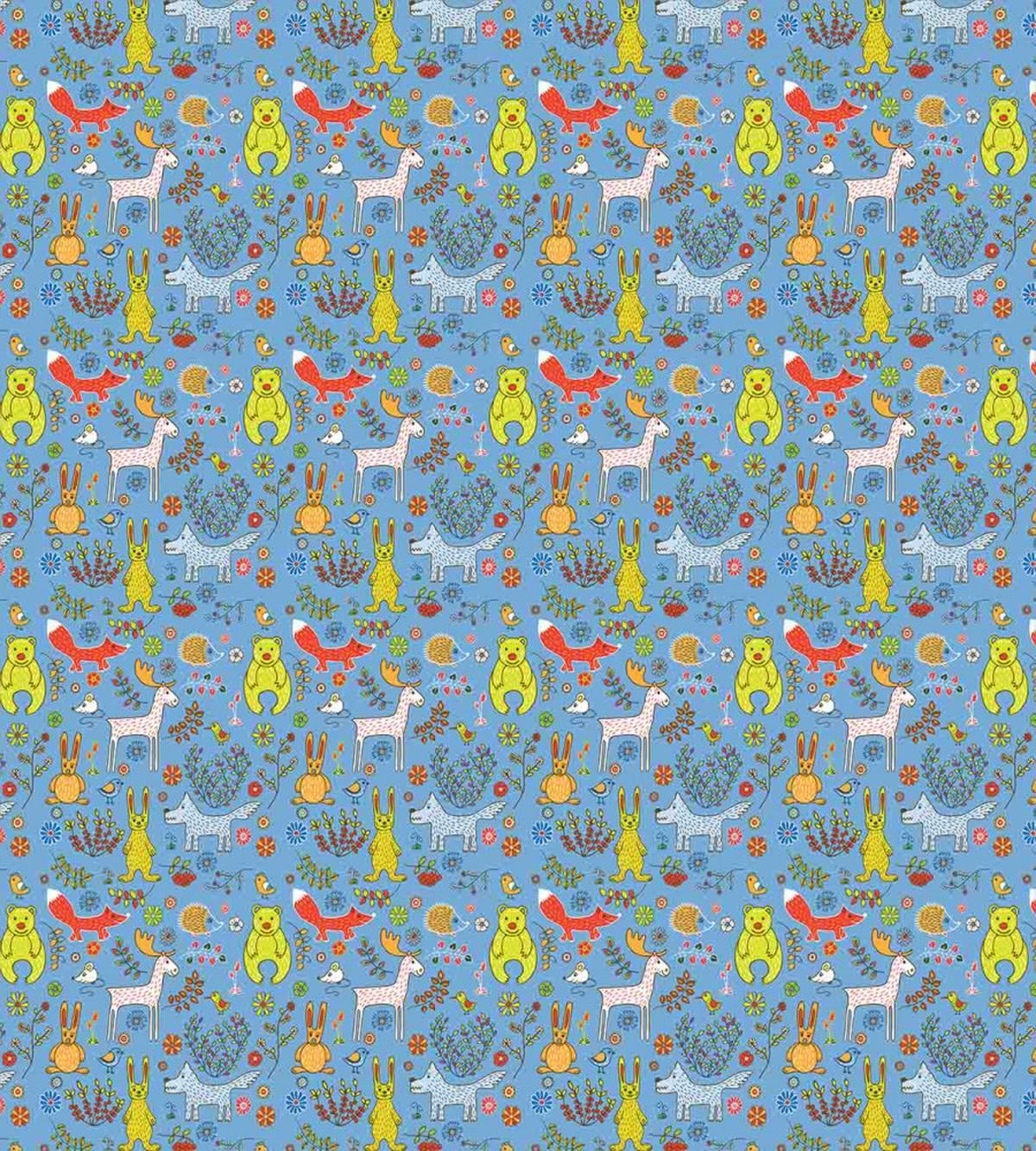 Spring Forest Fauna — Pattern