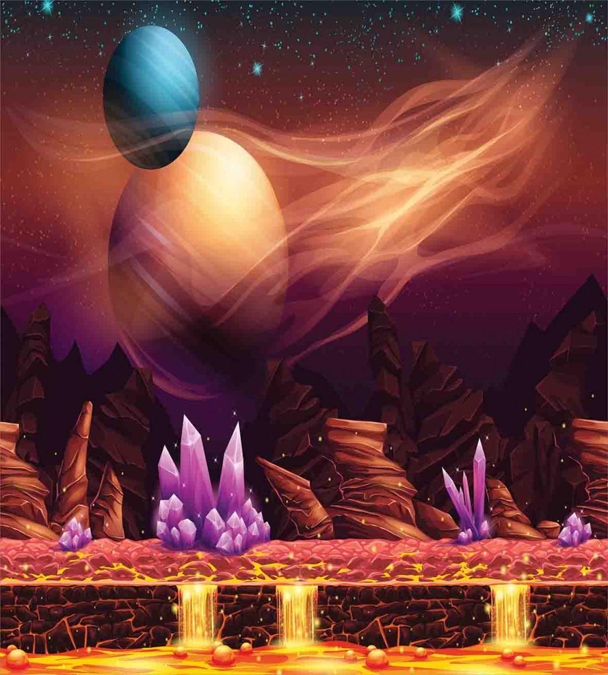 River Mars with Nebula — Pattern
