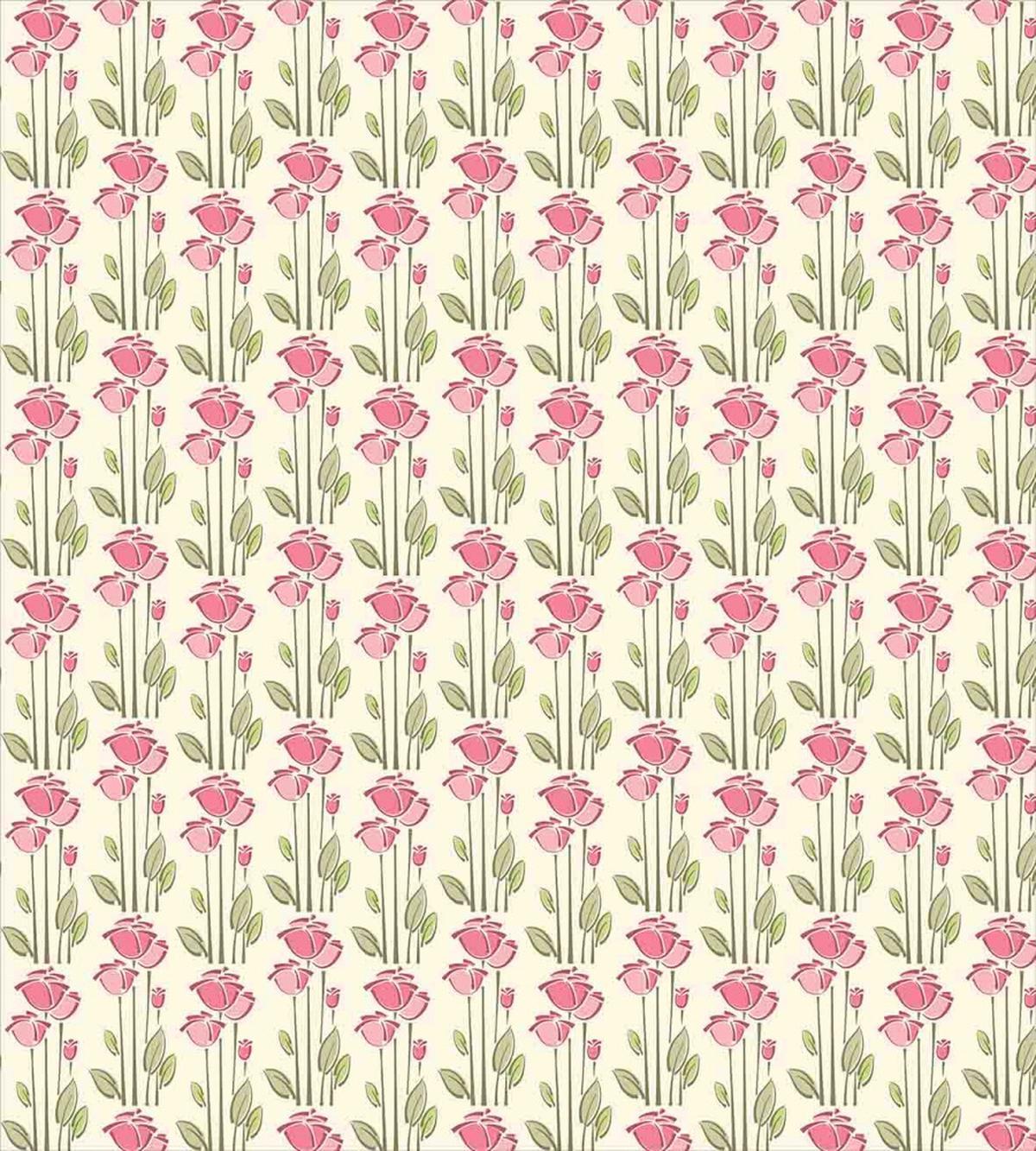 Pastel Roamnce with Flowers — Pattern