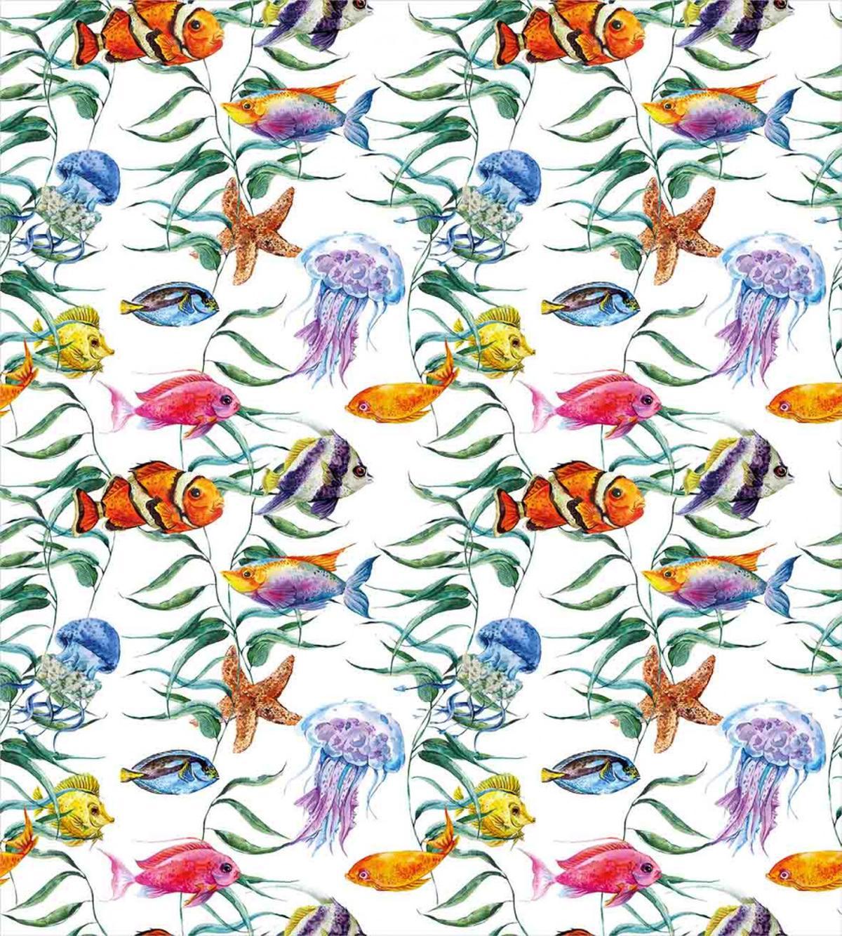 Watercolor Underwater — Pattern