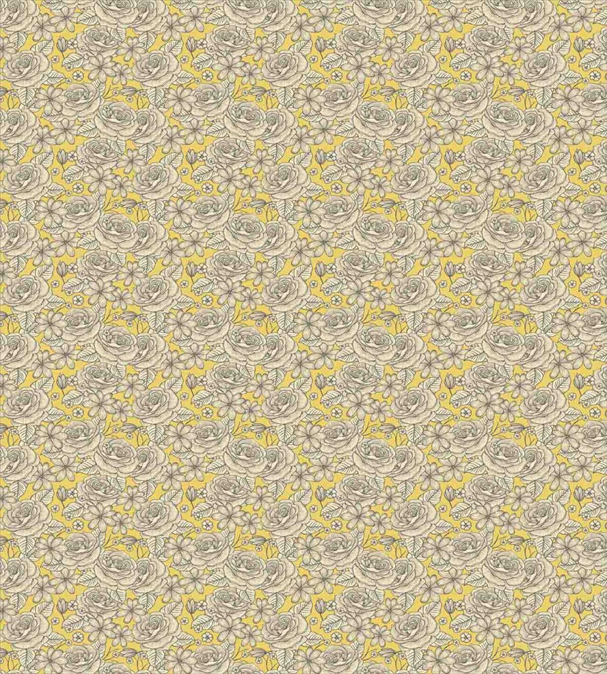 Romantic Blooming Roses — Pattern