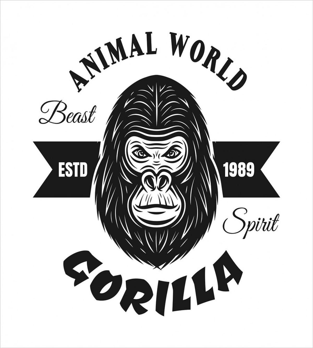 Animal World Calligraphic — Pattern