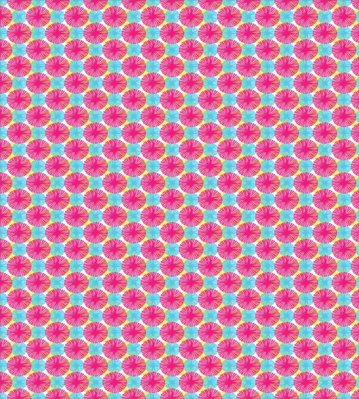Fresh and Energetic Floral — Pattern