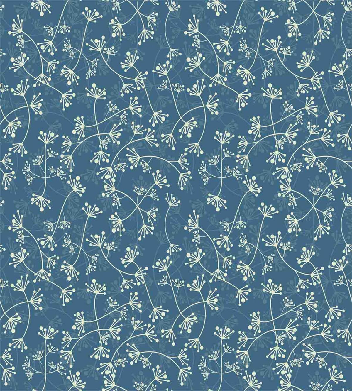 Twiggy Spring Petal Blue — Pattern