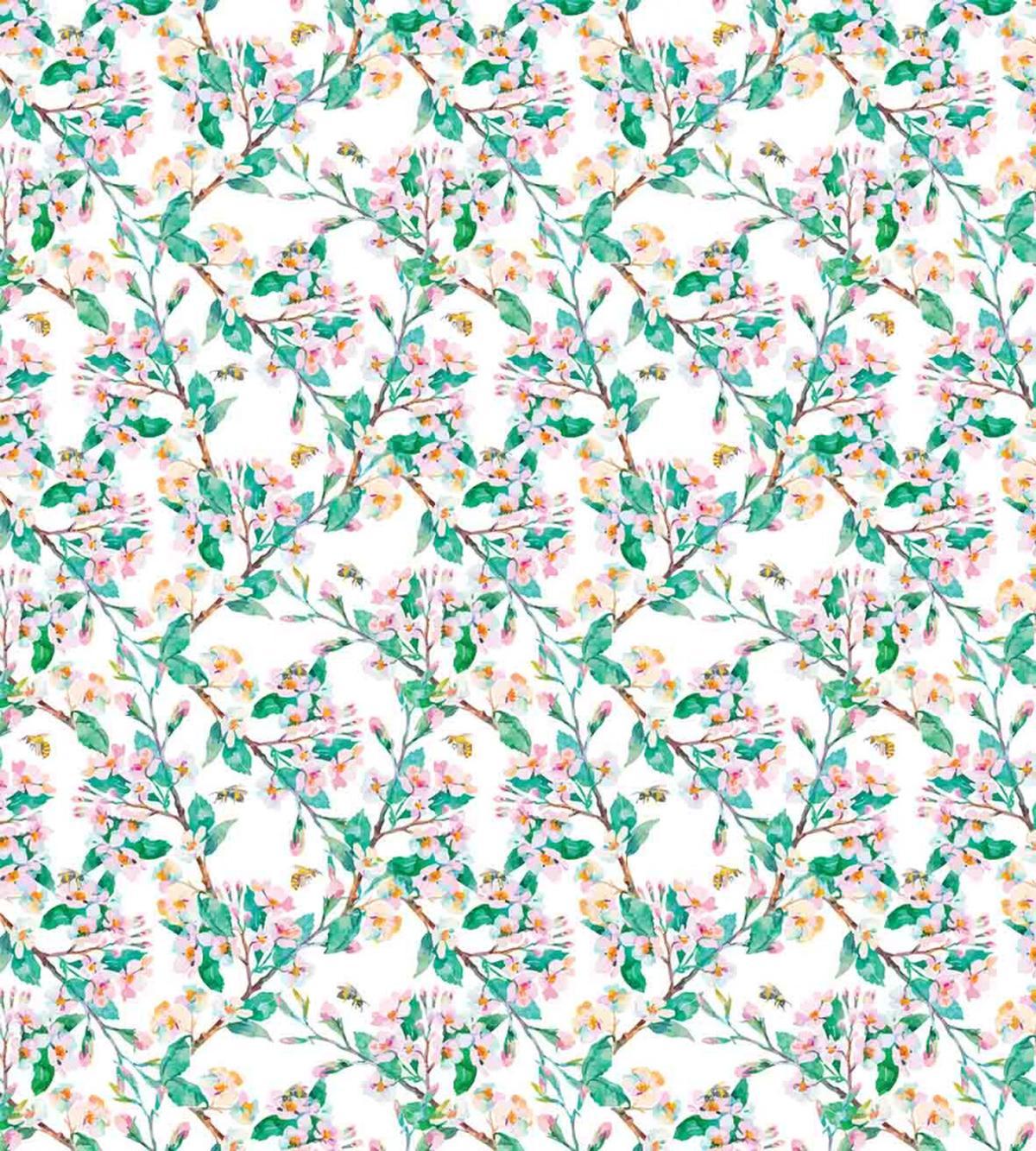Japanese Spring Blossoms — Pattern