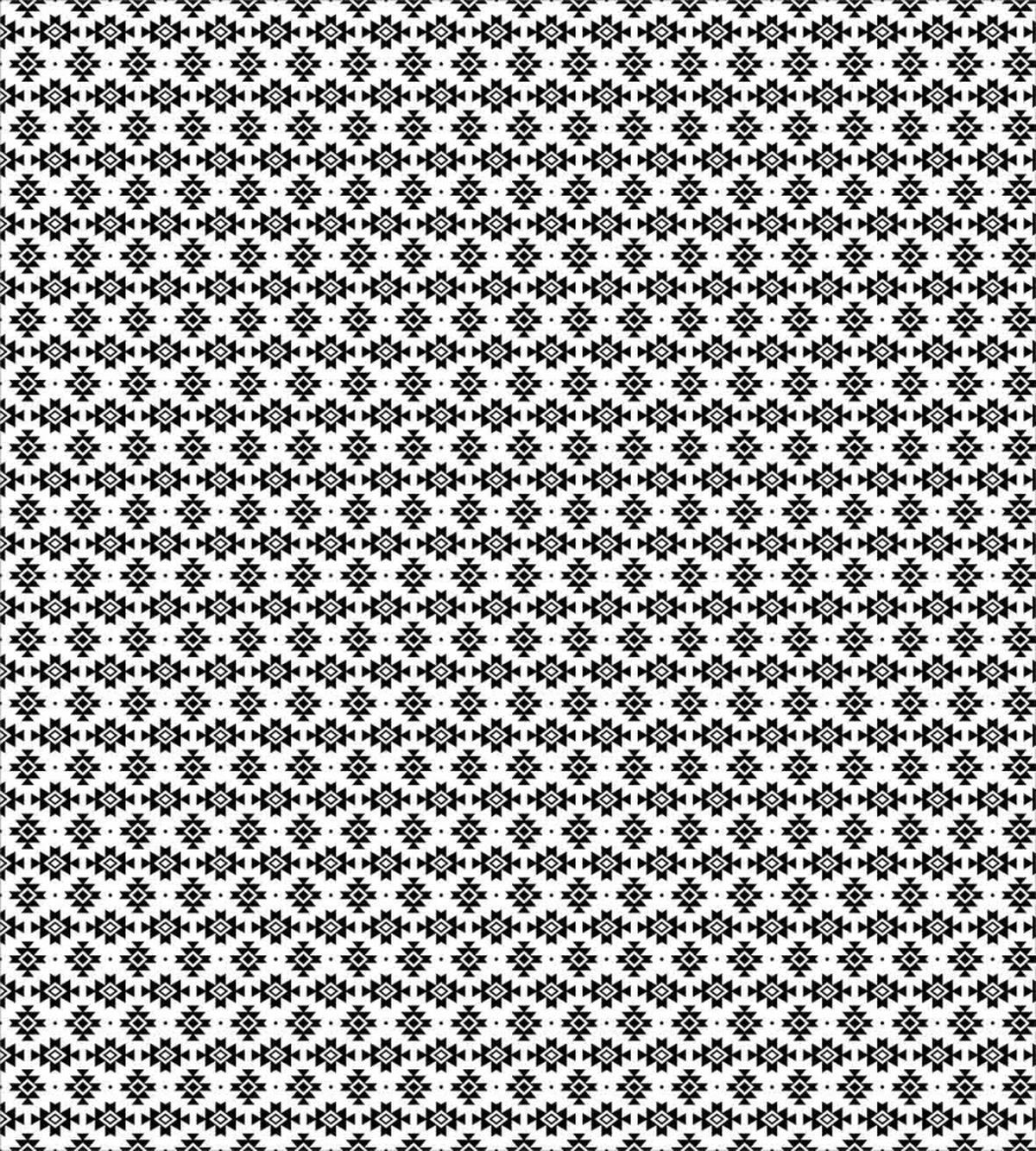 Aztec Motif Native Folk Art — Pattern
