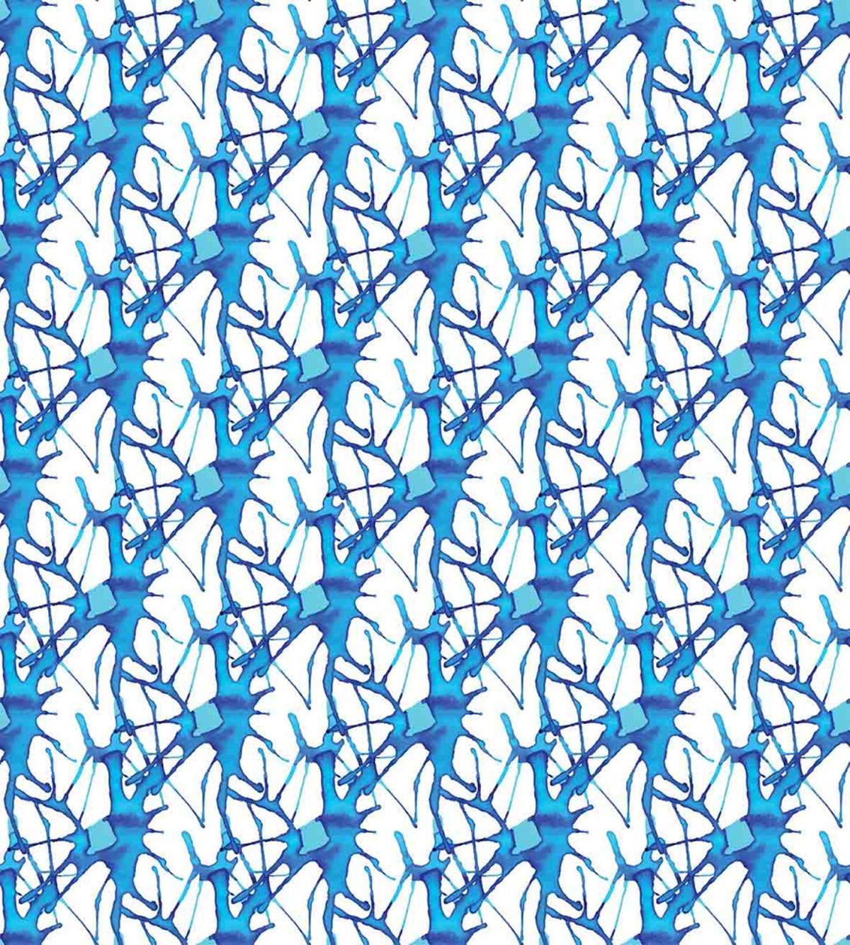 Watercolor Art Paint Drops — Pattern