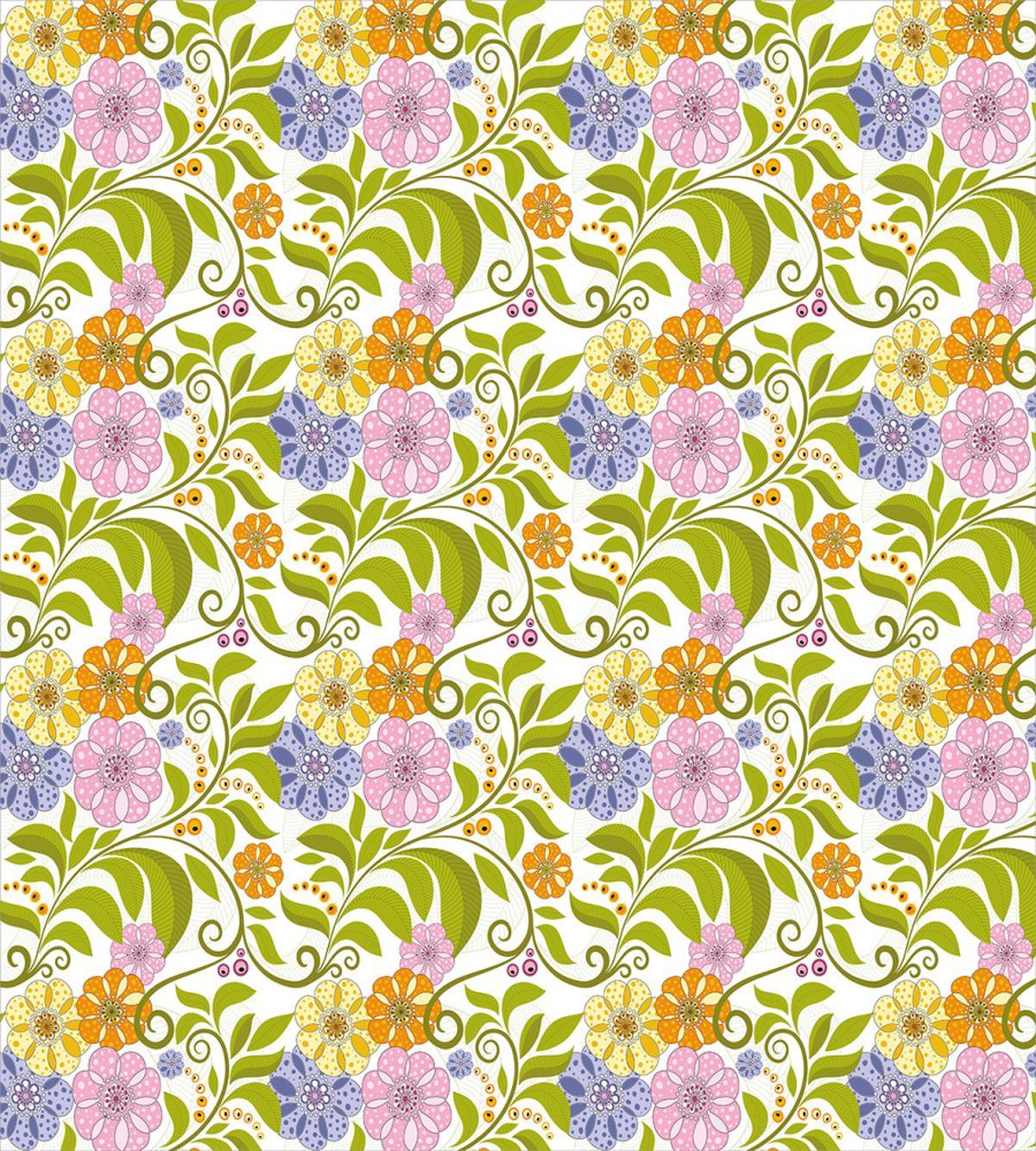 Seasonal Growth Leaves — Pattern