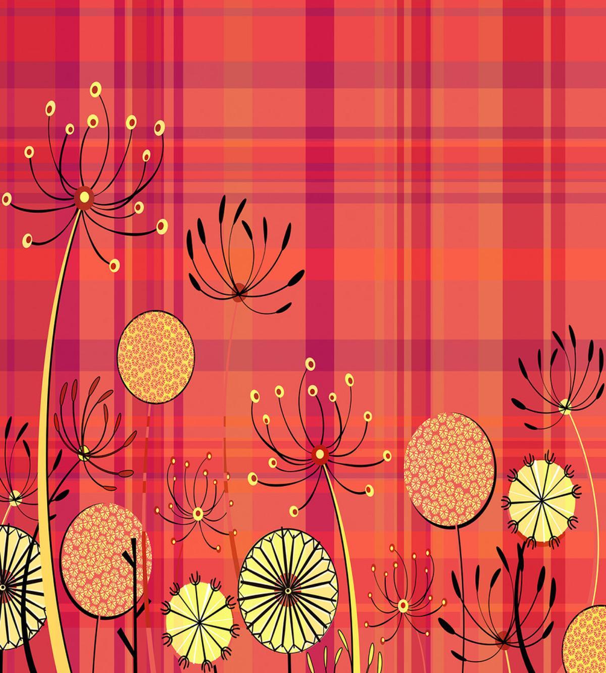 Umbellifer Flower Tartan — Pattern