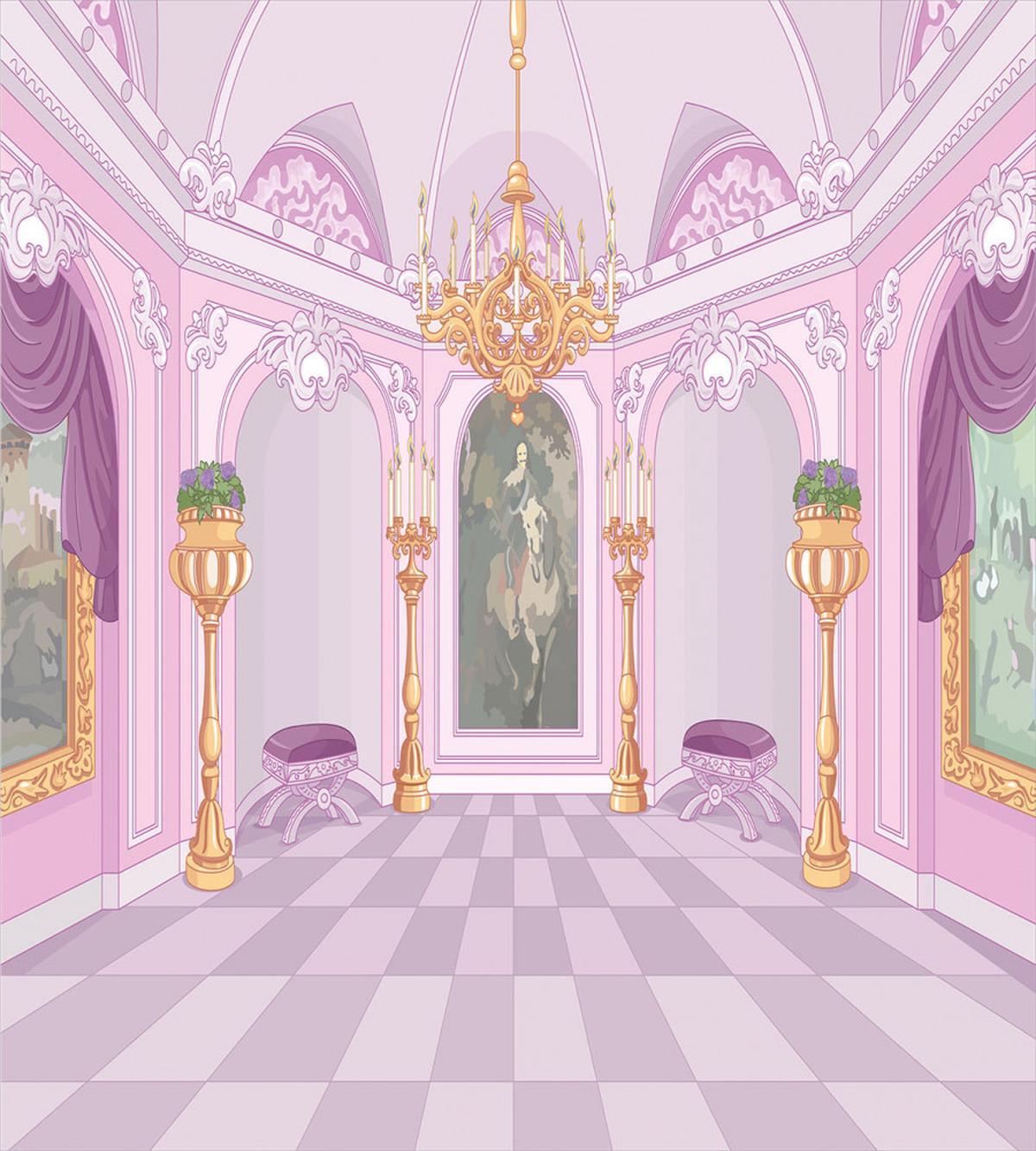 Palace Interiors Cartoon — Pattern