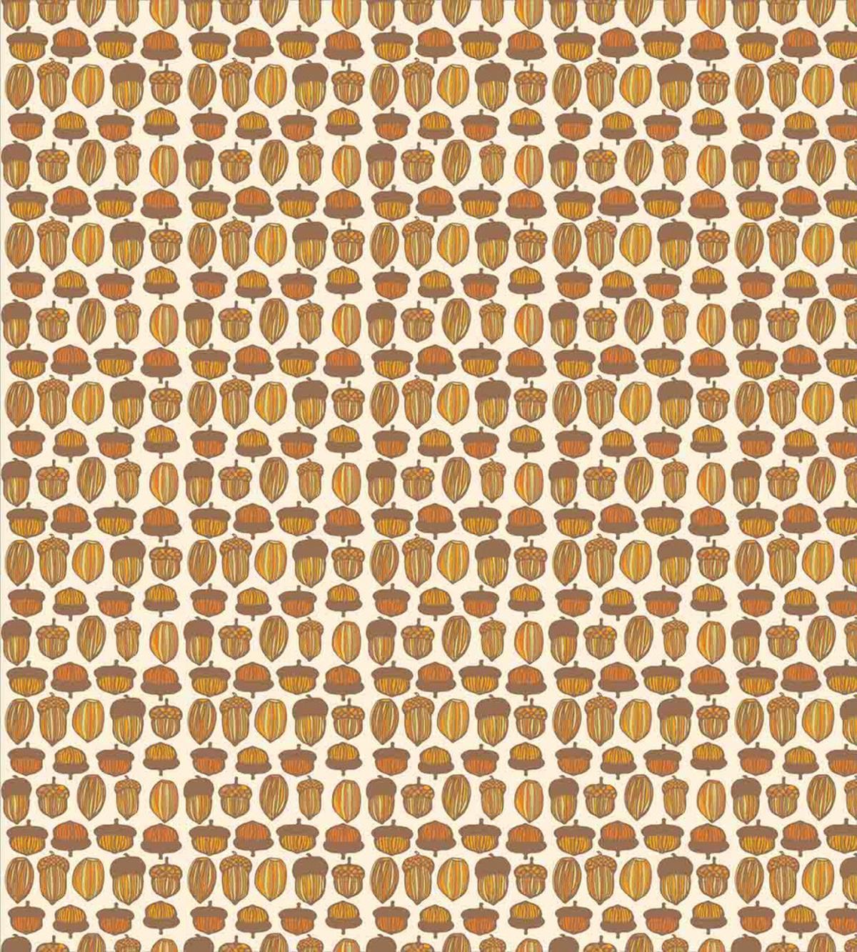 Hand Drawn Oak Pattern — Pattern