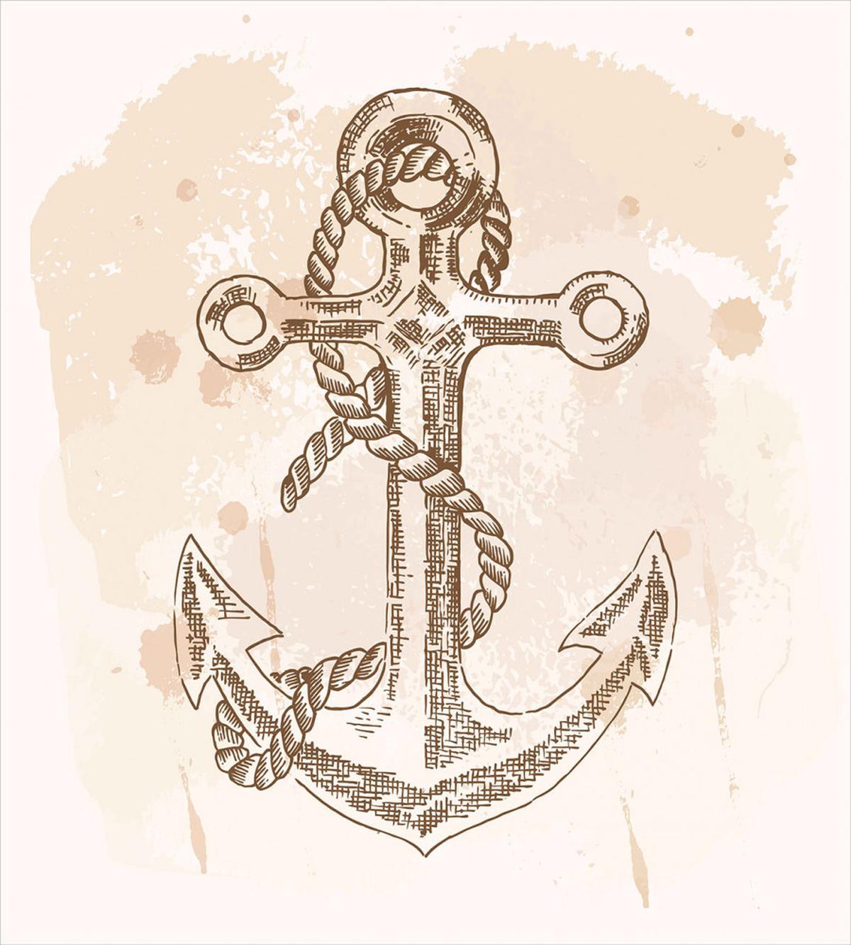 Navy Rope Summer Holiday — Pattern