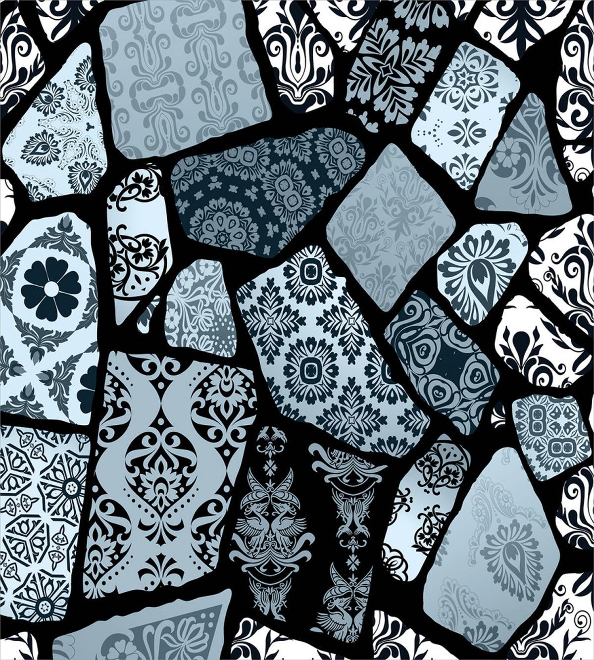 Modern Geometric Shapes — Pattern