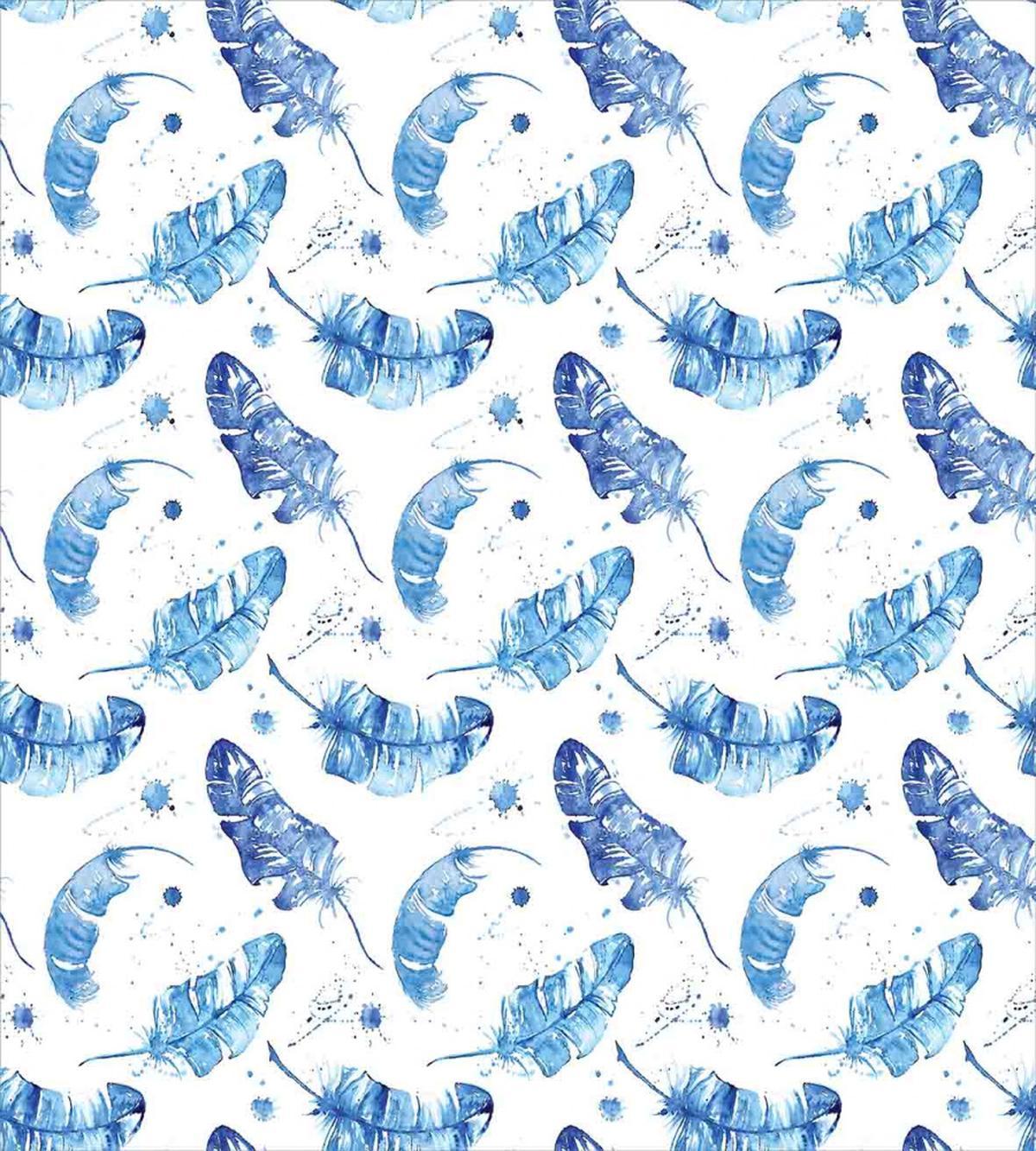 Watercolor Quill Motifs — Pattern