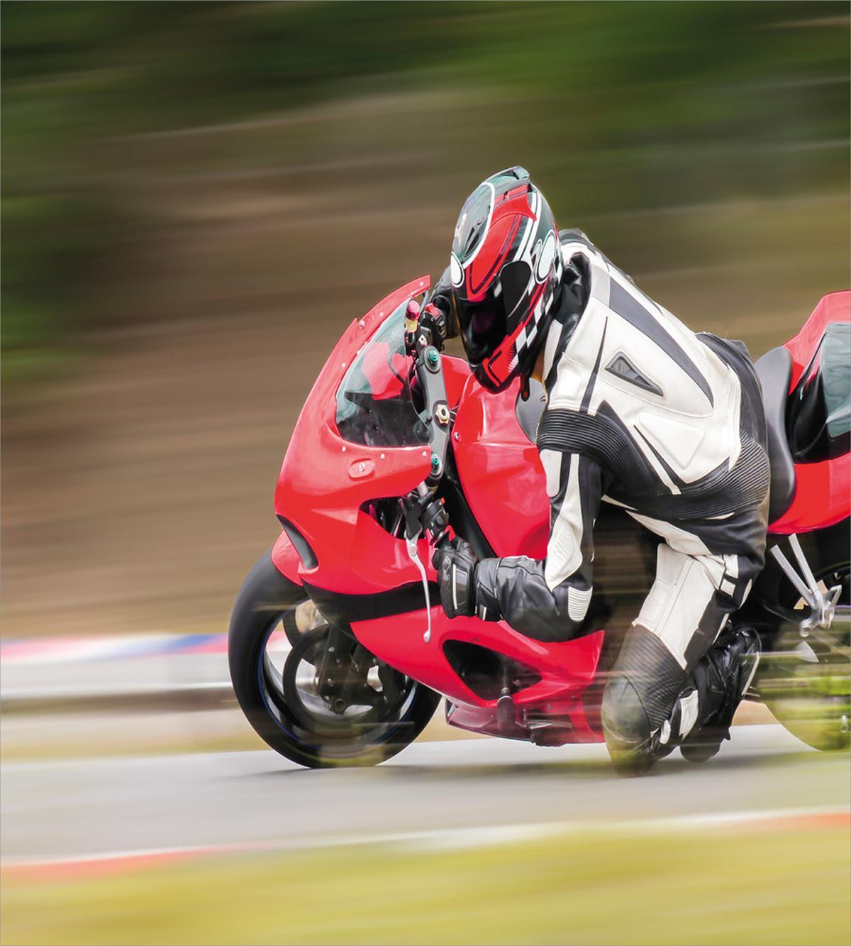 Motorbike Race Speed — Pattern