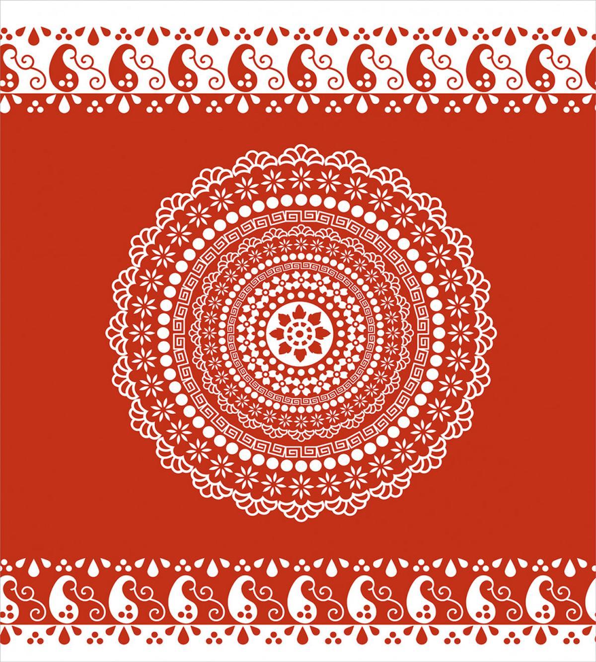 Paisley Side Border — Pattern