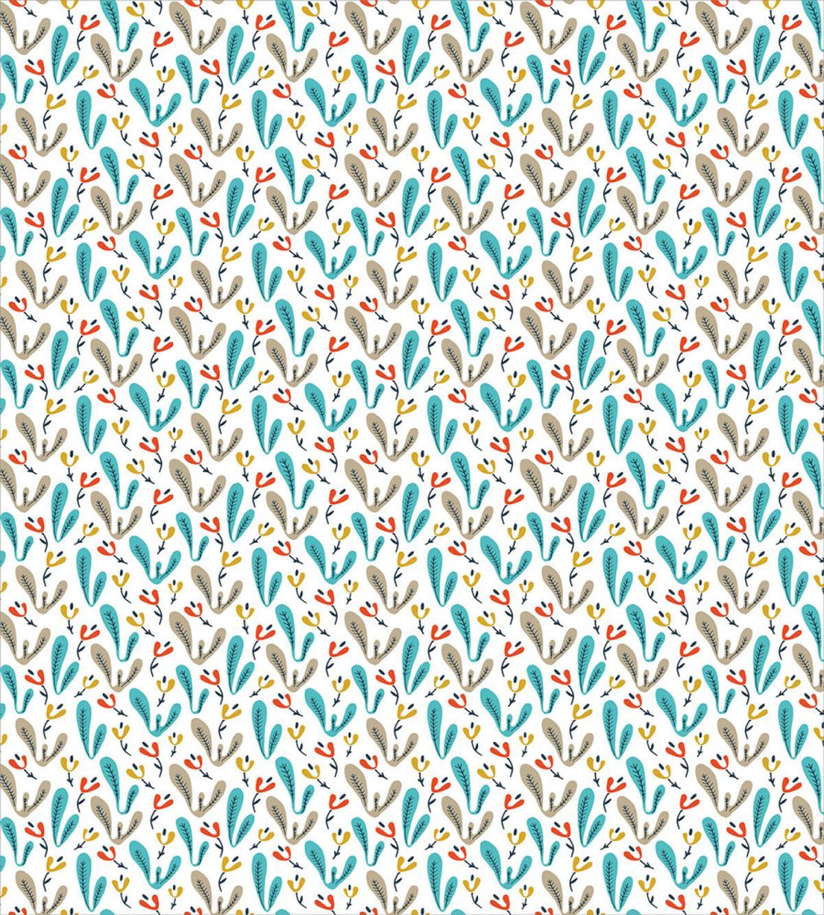 Abstract Wildwood Plant — Pattern