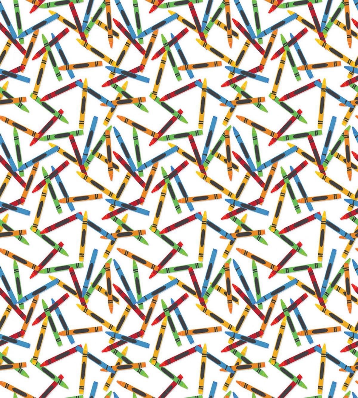Cartoon Paint Crafts Pattern — Pattern