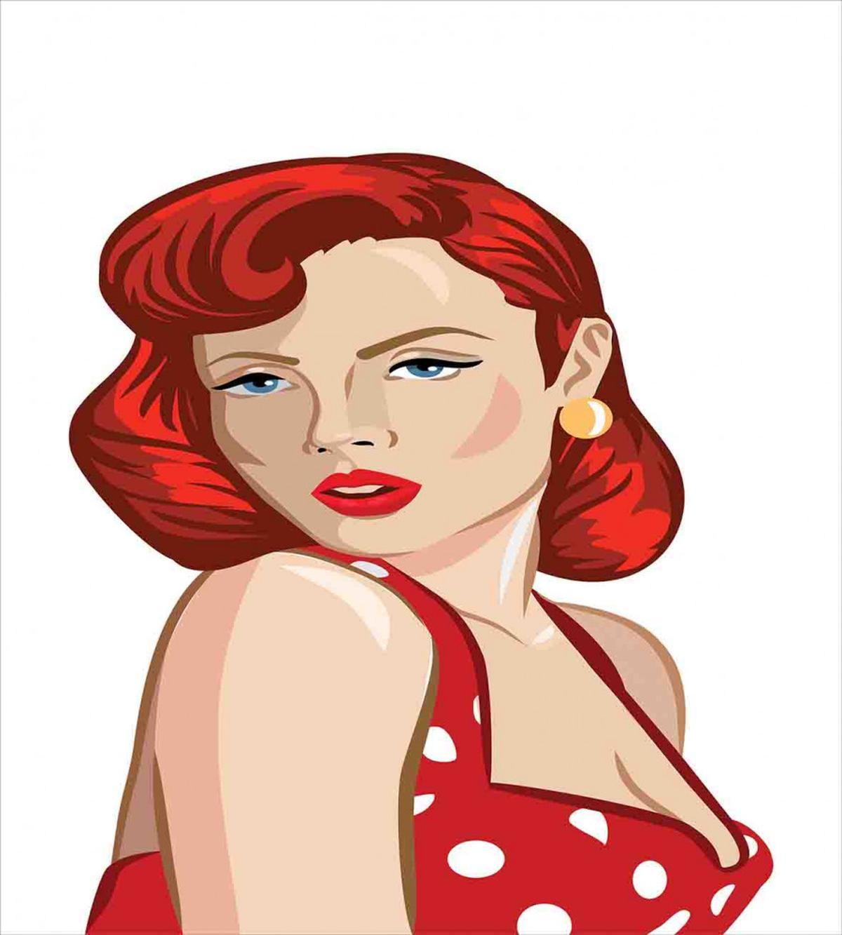 Rolled Hair Ginger — Pattern